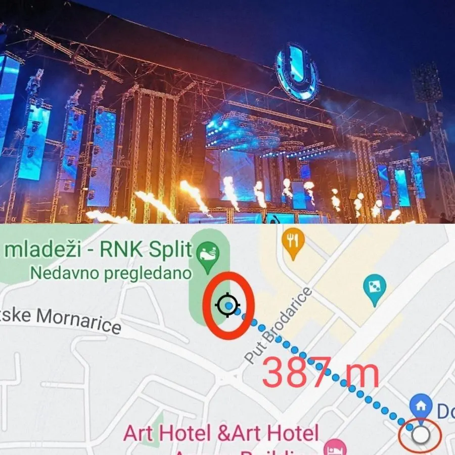 Garden Apartment Dina With Free Parking Split